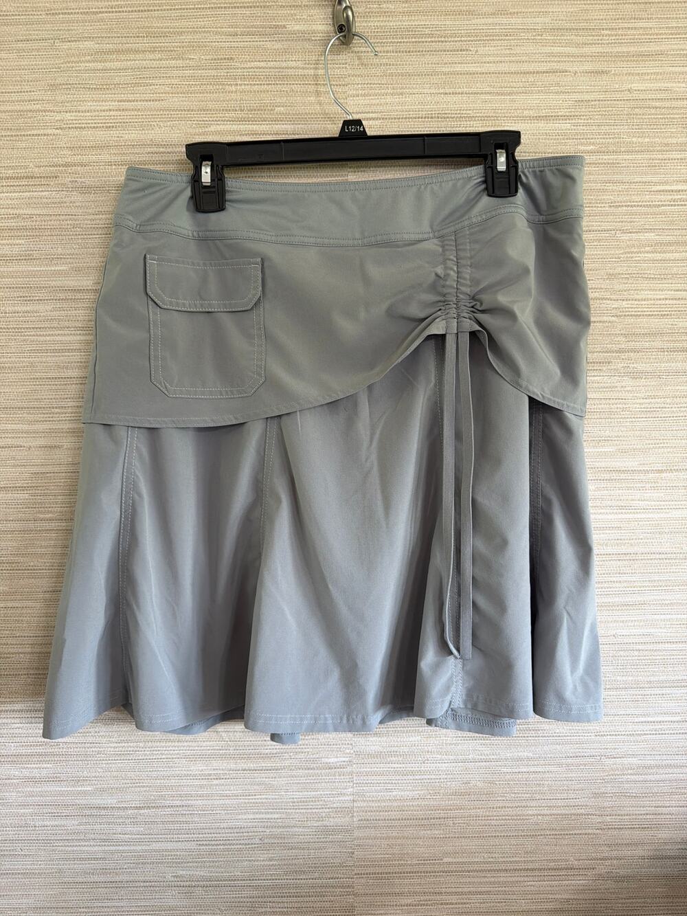 Athleta Wherever Skort Grey women's size 14